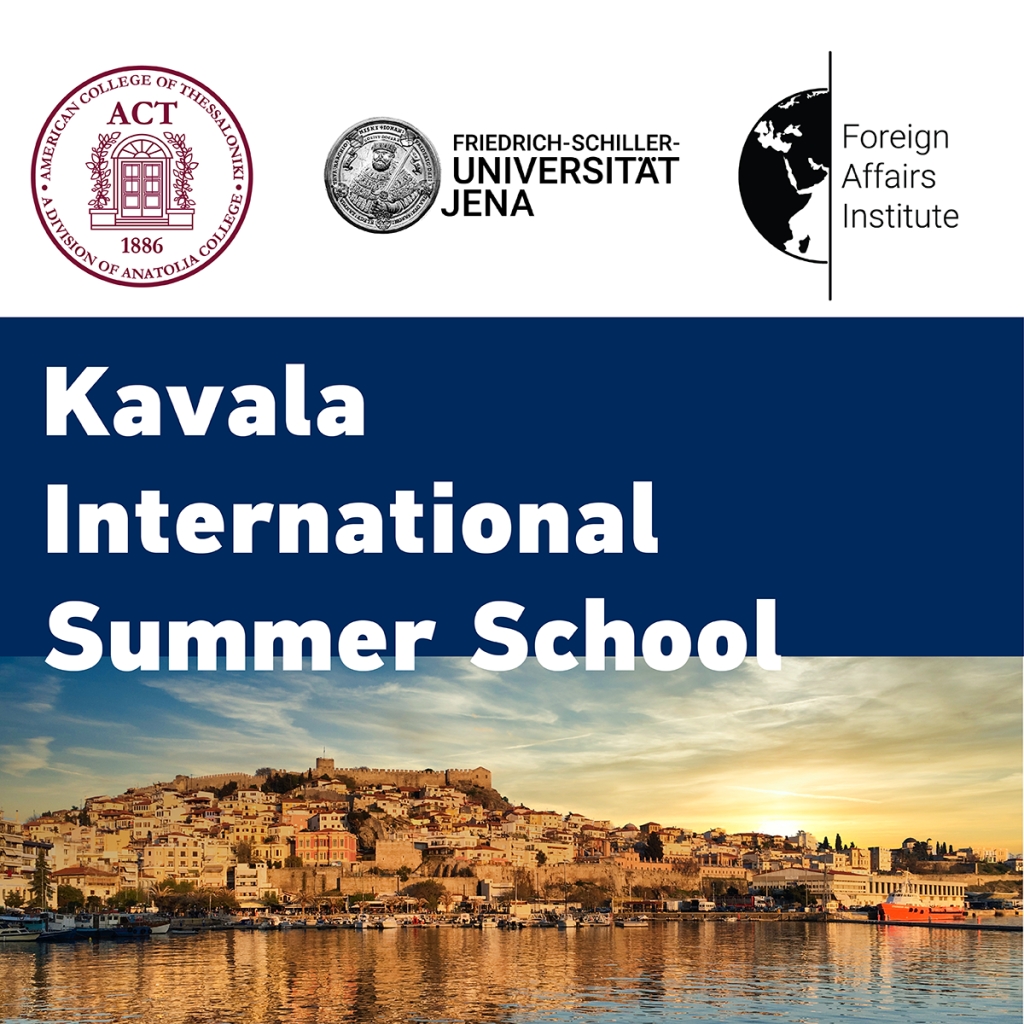 ACT and the Jena Centre for Reconciliation Studies (JCRS) introduce the Second “Kavala International Summer School”