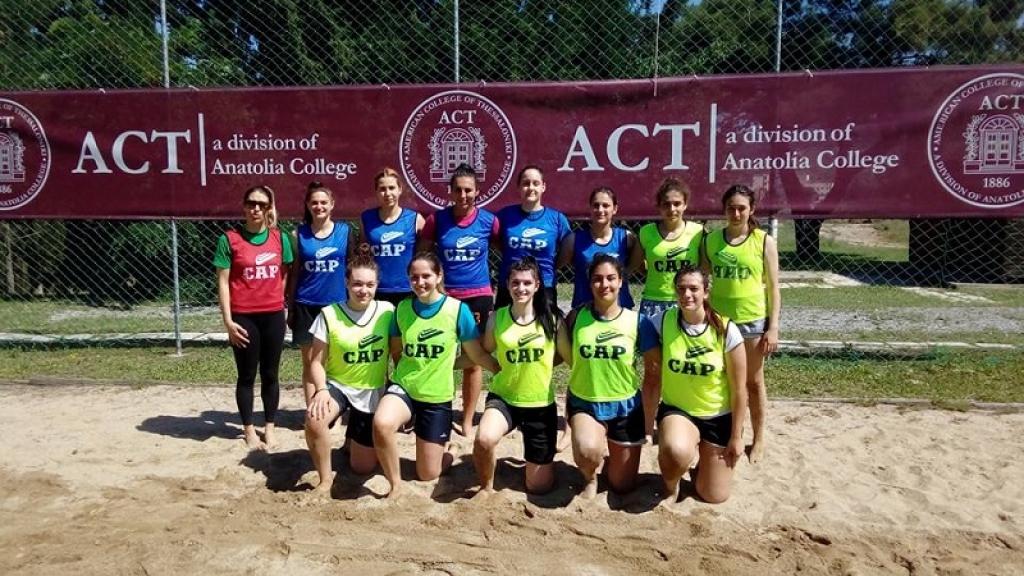 ACT hosted the Greek National Teams of Beach Handball