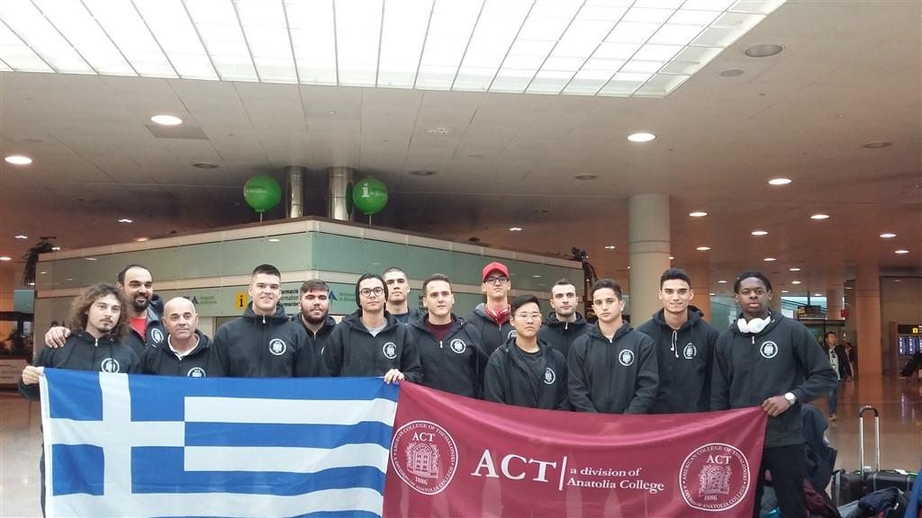 ACT Men’s Basketball team in the 4th World Universities International Championships