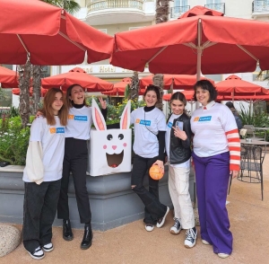Psychology students volunteer at Easter Egg Hunt for ELEPAP