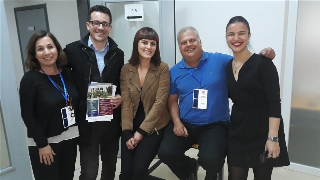 Eleni Godi Coordinator of the BA in English, Klinti Golemi (2011), CFO at Facilization, Tirana, Edona Toplica (2014), Liaison Manager at Care for Kosovo Kids Foundation, Pristina, Emmanuel Maou, Chair of the Division of Technology and Sciences, Donika Marcu (2017), Researcher/Project Officer at Kosovar Centre for Security Studies, Pristina