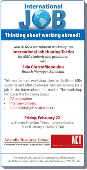 International Job Hunting