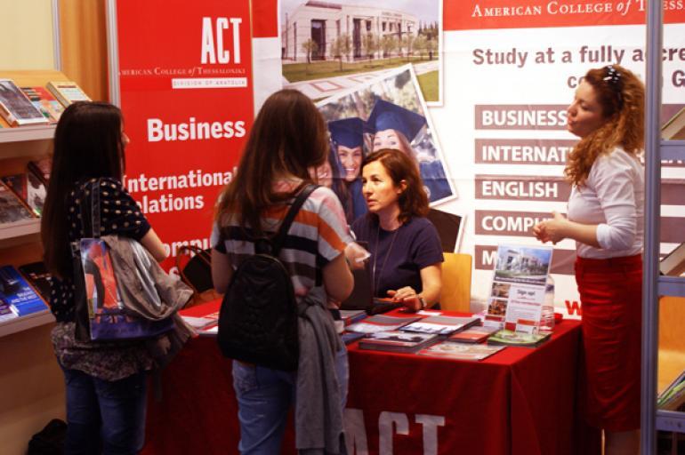 ACT at the 9th International Book Fair in Thessaloniki