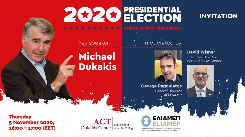 Michael Dukakis on the 2020 US Presidential Election
