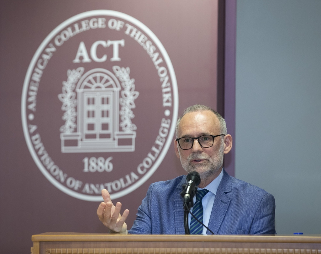 Dukakis Center at ACT hosted renowned Turkish studies scholar Hans-Lukas Kieser