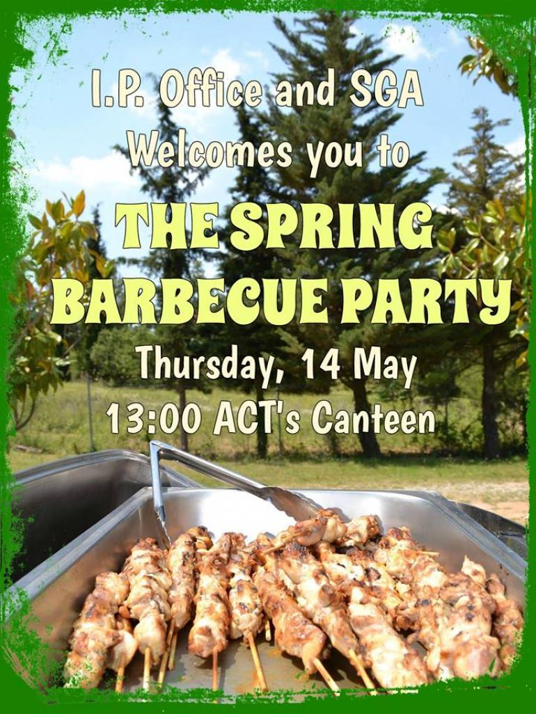 Spring BBQ party